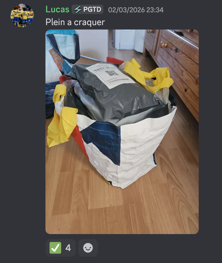 Résultat membre 1