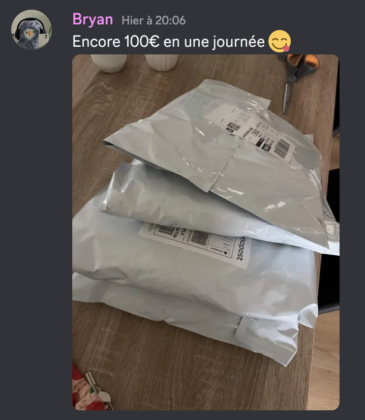 Résultat membre 2
